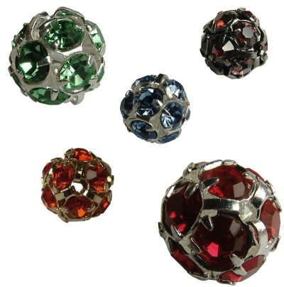 šatonové kuličky, 8mm, 12 ks
